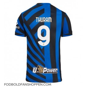 Inter Milan Marcus Thuram #9 Hjemmebanetrøje 2024-25 Kortærmet